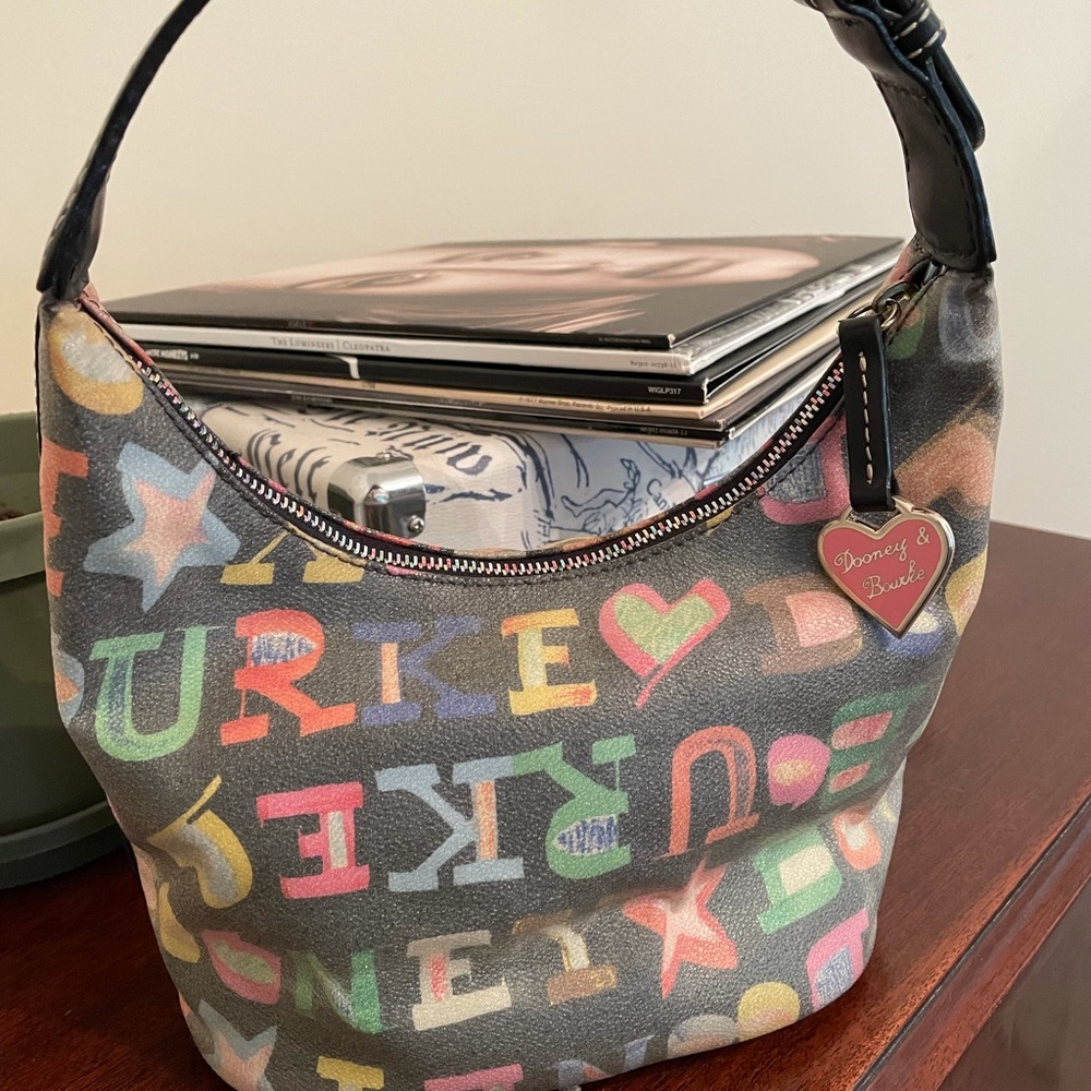 SOLD- Dooney & Bourke Vintage Graffiti Bag
